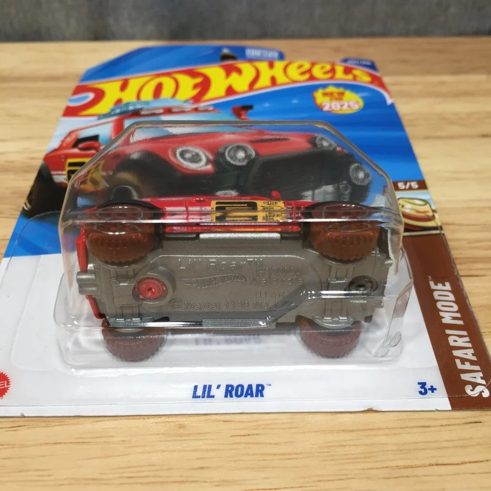 Hot Wheels Toy Car 2025 Safari Mode Lil' Roar 203/250 1:64 Red